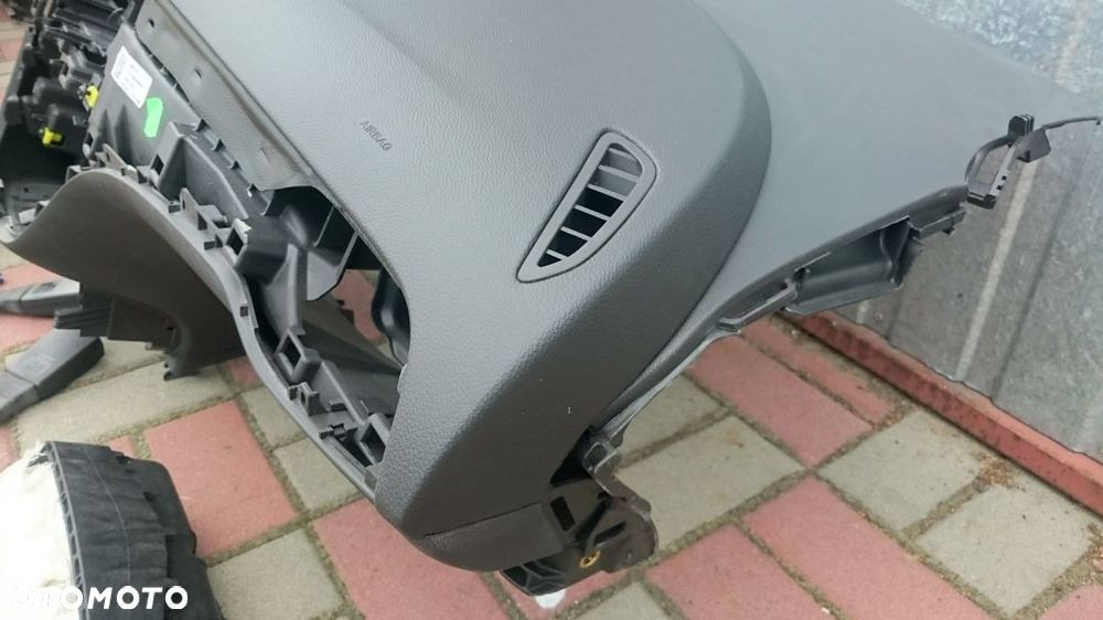 OPEL CORSA E KONSOLA AIRBAG DESKA PODUSZKI KOKPIT - 4