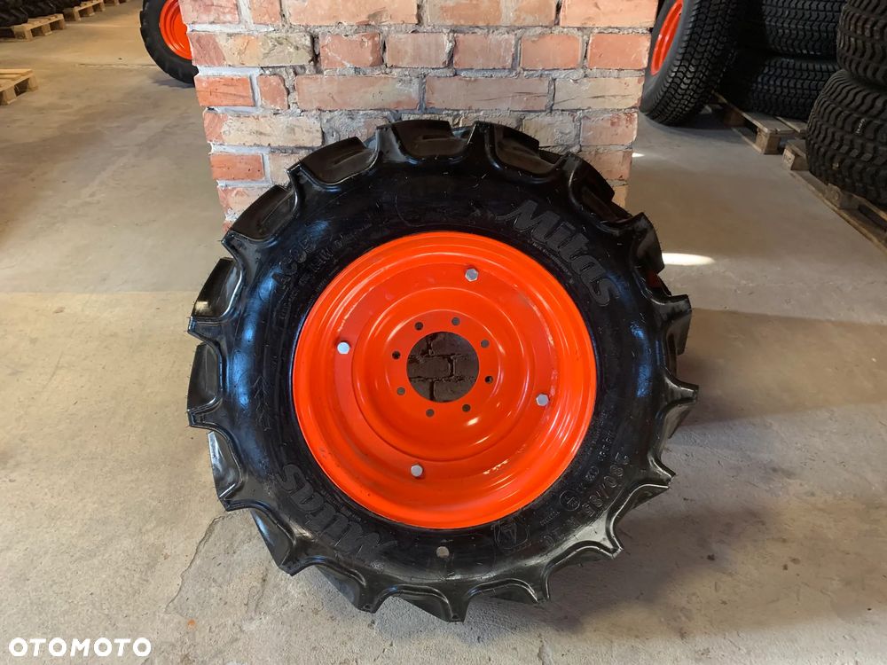 FV 23% Nowa Opona 280-85-20  MITAS AC85 Opona + Felga Kubota Koła - 1