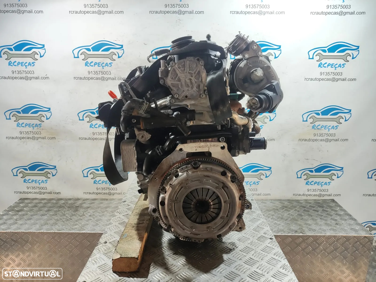 Motor VWAG Audi VW Volkswagen Seat 1.6 TDI 105cv CAY CAYD - 7