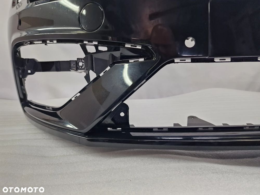 SEAT LEON 3 III 5F0 LIFT FR ZDERZAK PRZEDNI PRZÓD NA SPRYSKI + 4X PDC , NR 5F0807221AB , NR AUKCJI NZ1210 - 11