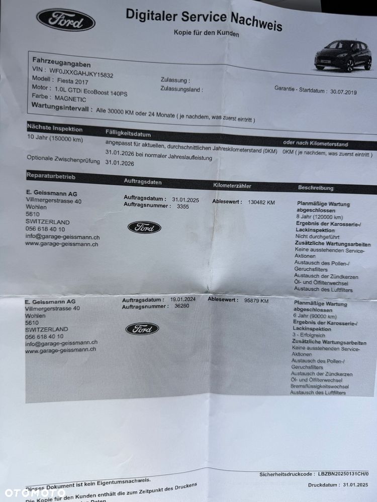 Ford Fiesta 1.0 EcoBoost S&S ACTIVE COLOURLINE - 39