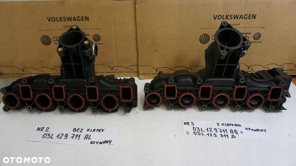 KOLEKTOR SSĄCY AUDI A3 Q3 VW GOLF V VI 2.0 TDI - 5