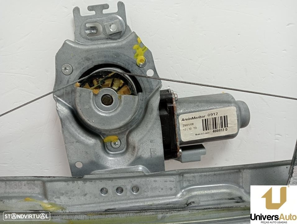 ELEVADOR DE VIDRO FRONTAL DIREITO PEUGEOT 207 2008 -400912D - 1