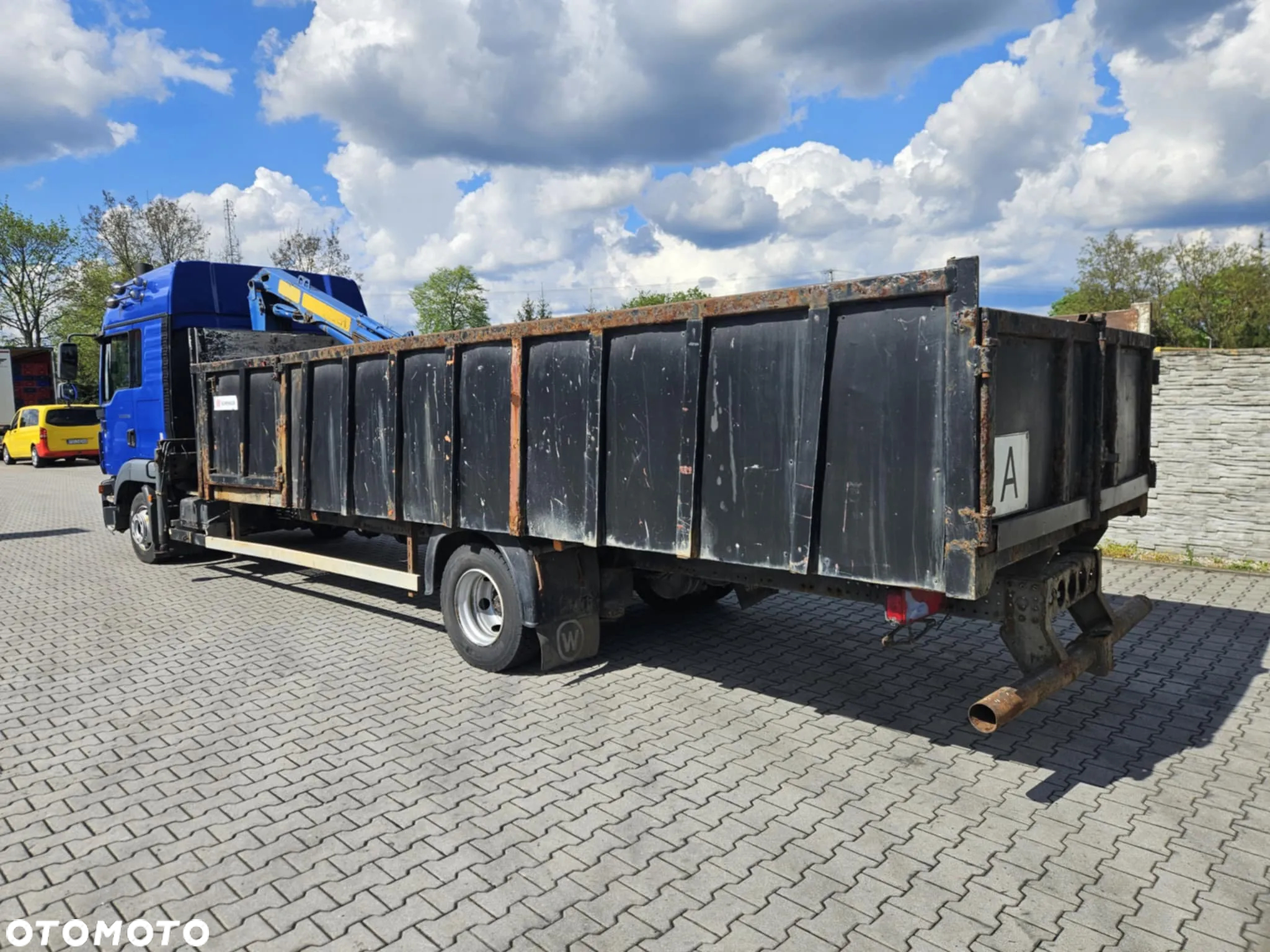 MAN TGL 10.250 RAMA DO ZABUDOWY * NA PODUSZKACH  * KLIMA - 4