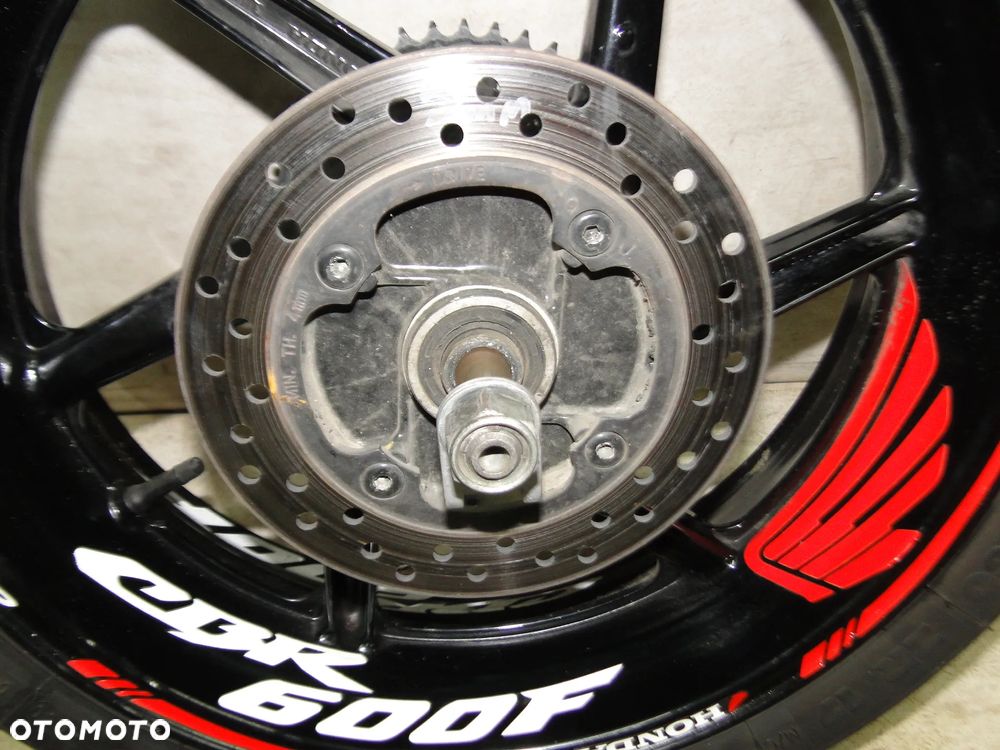 HONDA CBR 600F F3 KOŁO FELGA OPONA TARCZA TYŁ TYLNA 17x5.00 EUROPA - 5