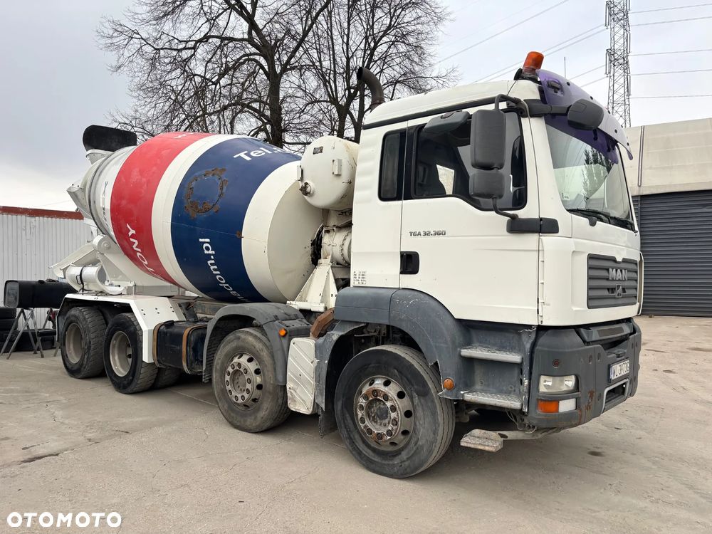MAN TGA 32.360 Liebherr 9m3 - 2
