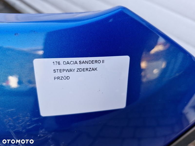 DACIA SANDERO II 2 STEPWAY ZDERZAK PRZÓD PRZEDNI TERPL - 7