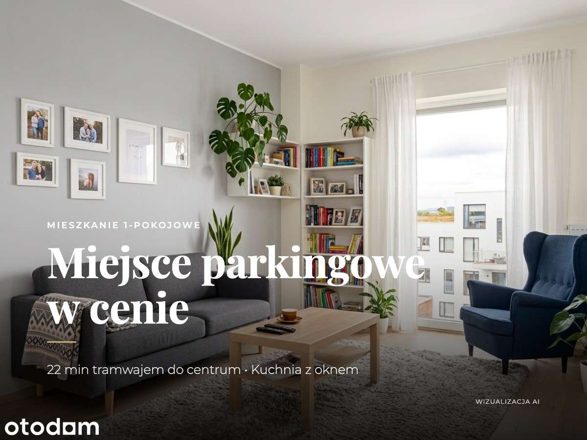 Miejsce parkingowe w cenie | 20 min do centrum