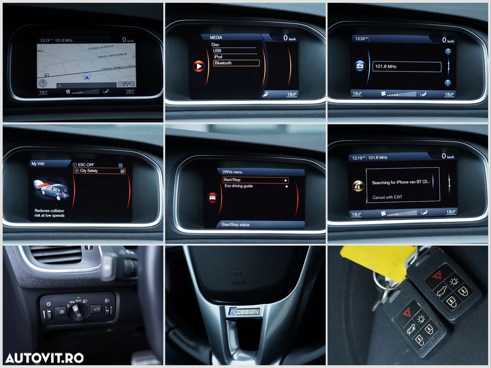 Volvo V40 D2 Aut. Summum - 13