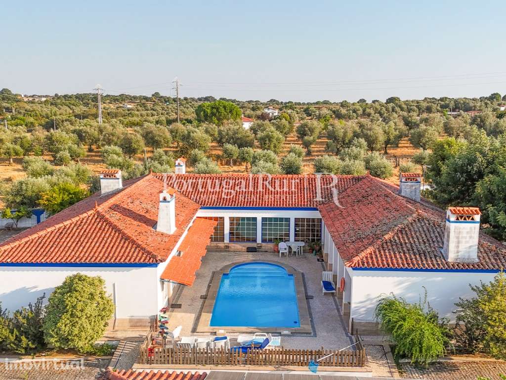 Quinta de 5.000m2 com moradia T6 - AL - Grande imagem: 2/60