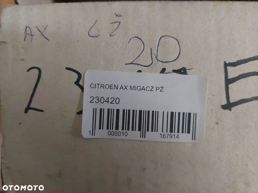 Kierunkowskaz prawy pasuje do Citroen AX - 2