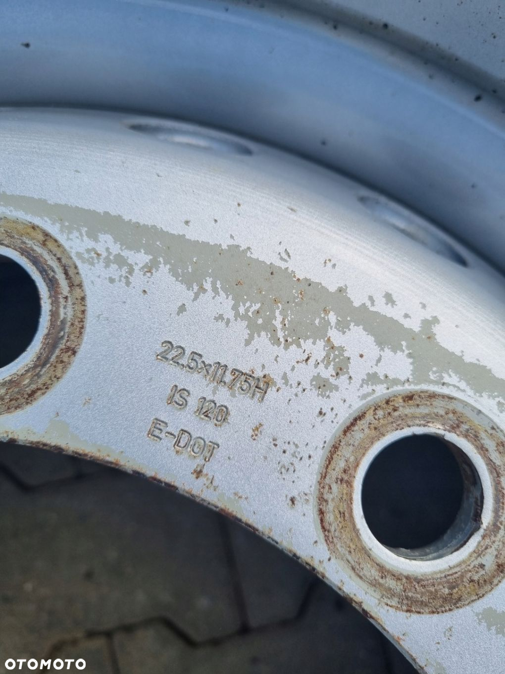 FELGA STALOWA PRZÓD PRZEDNIA SZEROKA 22,5 X 11,75 ET 120 TIR - 6