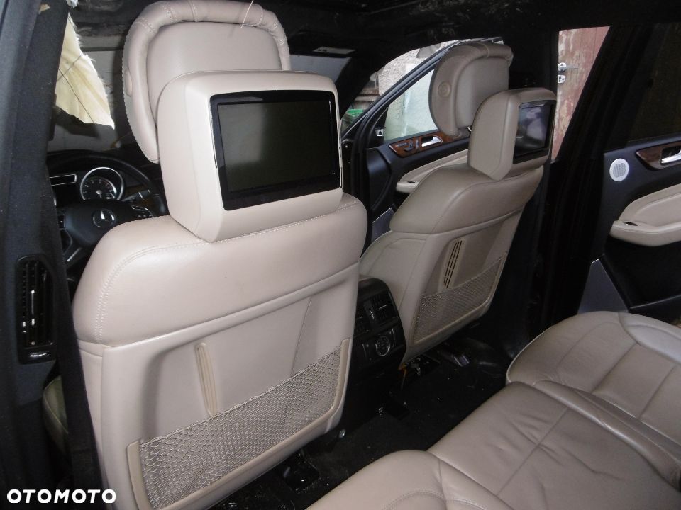 FOTELE SIEDZENIA BOCZKI MASAŻE DVD MERCEDESML GLE W166 GL GLS X166 W221 - 2