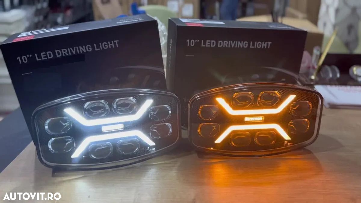 proiector faza lunga led drl 12v-24v demmon - 1