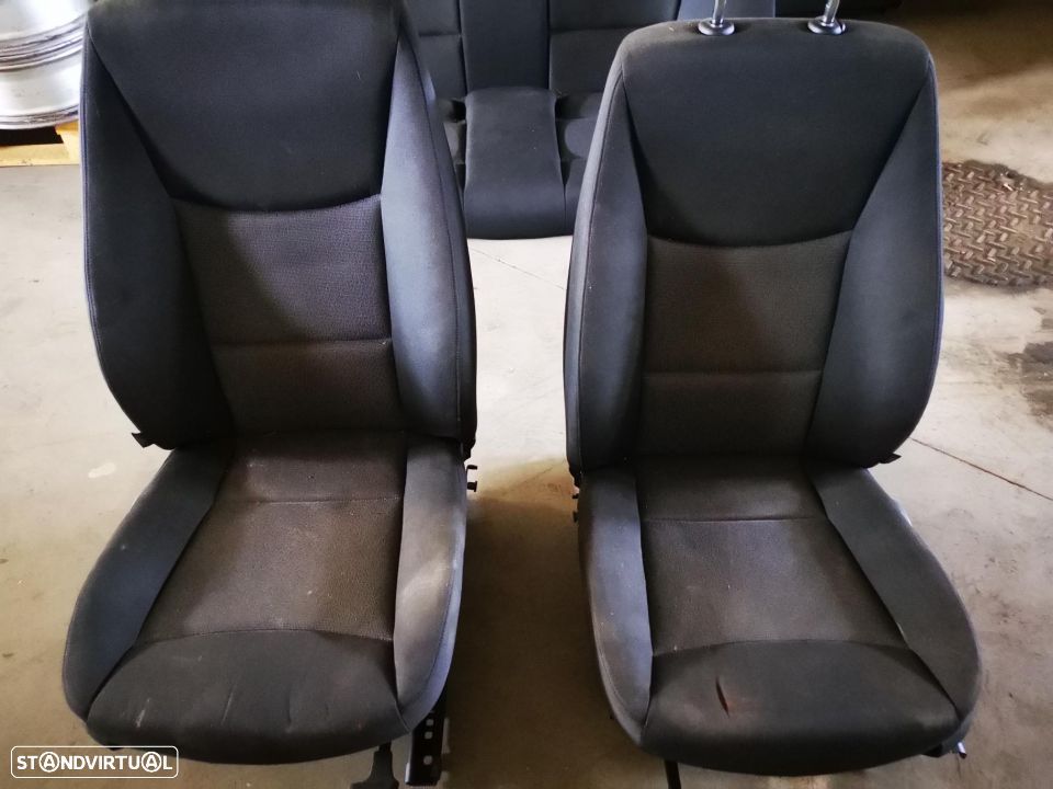 BMW E90 CONJUNTO BANCOS + FORRAS DE PORTA B016 - 2
