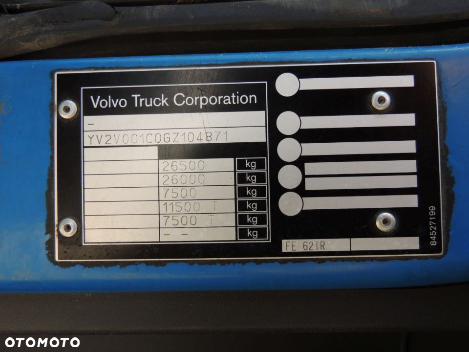 Volvo VOLVO FE 320 62TR Śmieciarka, 2015rok, 6x2, 320KM, EURO 6 - 17