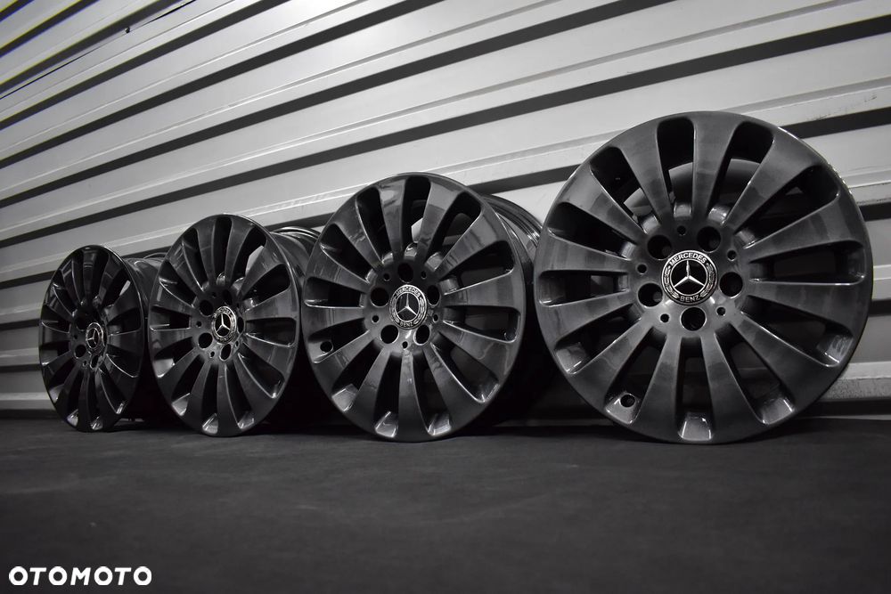 Felgi 5x112 R16 Mercedes A W176 W177 B C w204 w205 E CLA GLA V Vito - 2