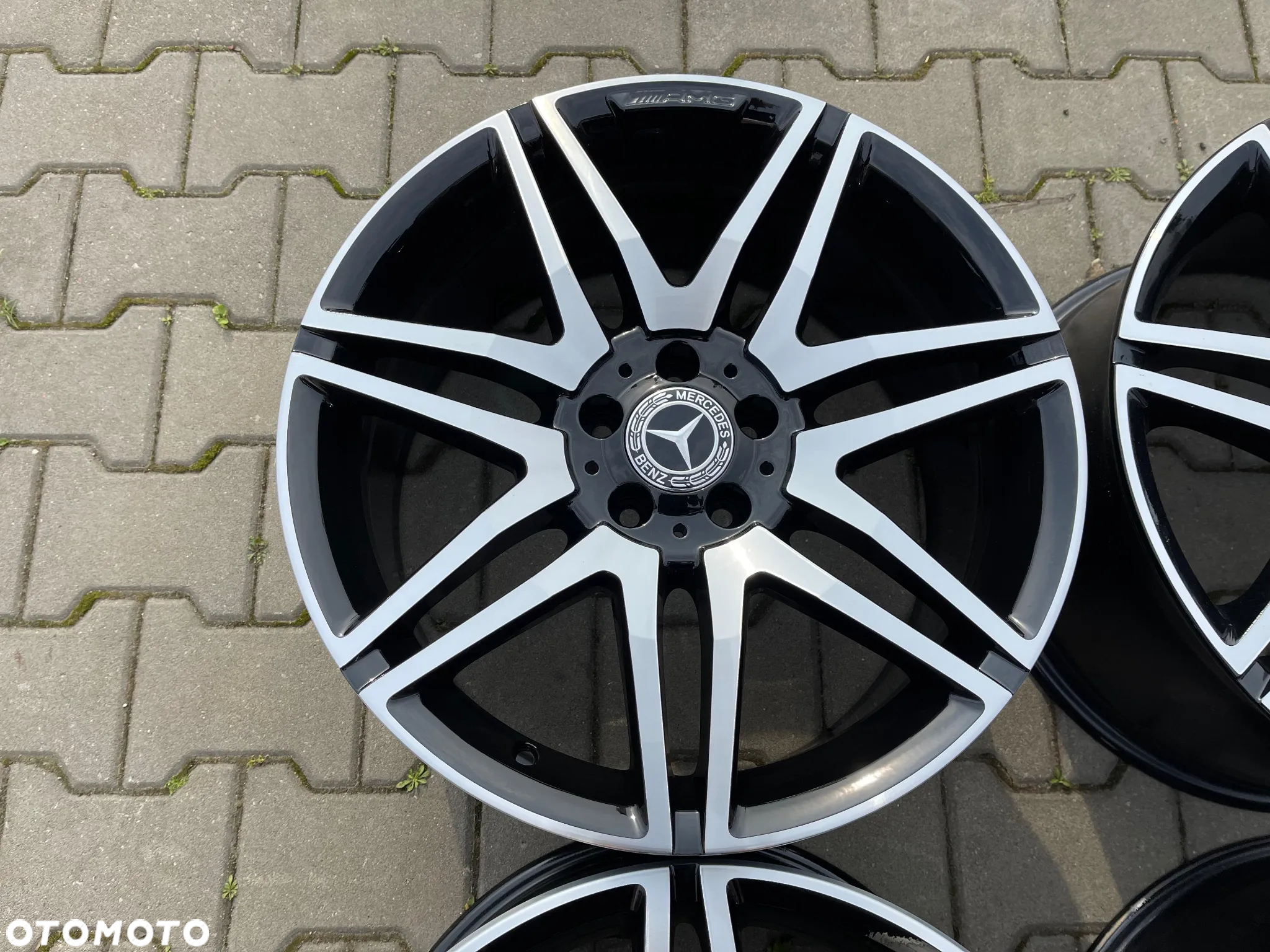 FELGI ALUFELGI NOWE! 19 AMG MERCEDES E W212 CLS V KLASA 5X112 ET40 9.5J SPRAWDZONE ORYGINAŁ A2124014602 A2124014702 - 9