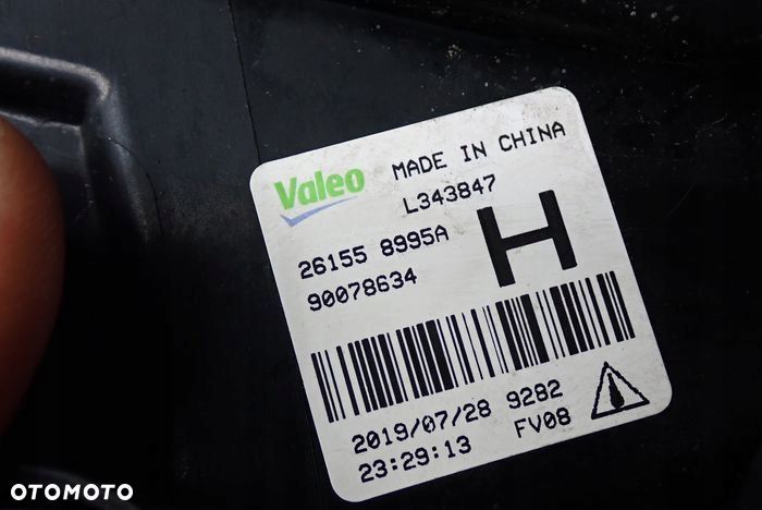 NISSAN QASHQAI II LEAF MICRA K14 halogen lewy - 4