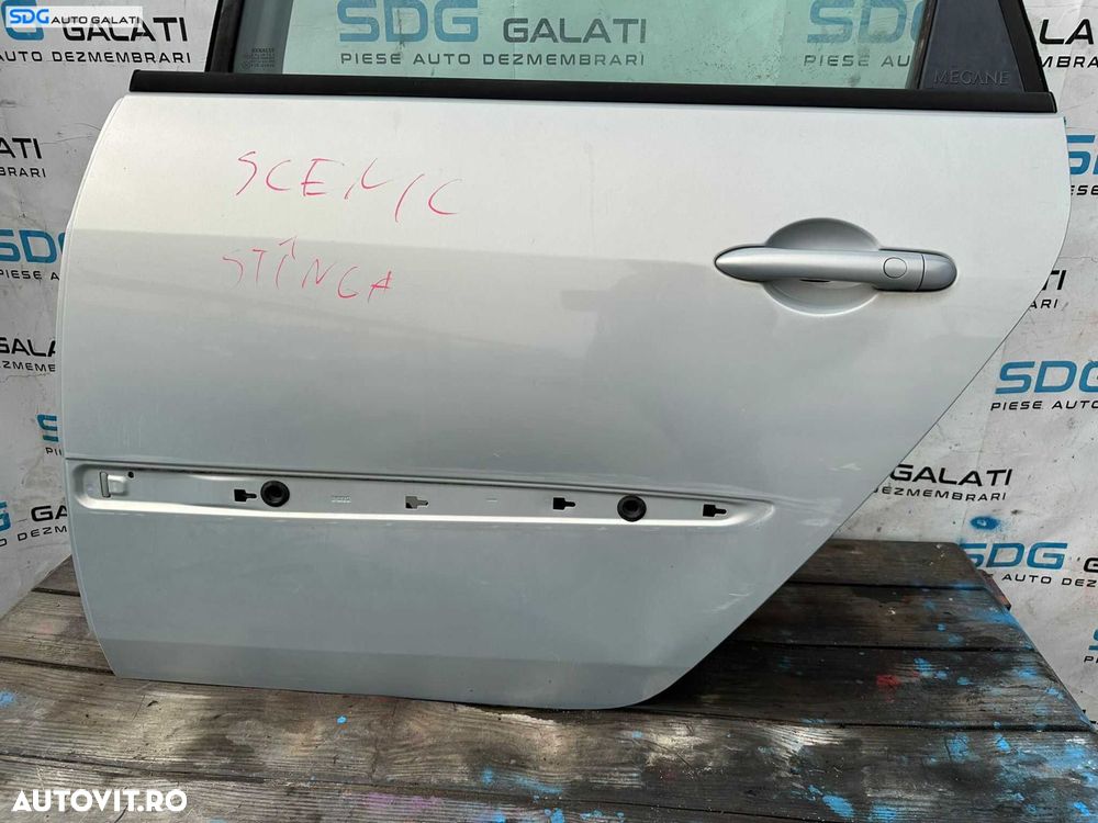 Usa Usi Portiera Portiere Stanga Spate cu Imperfectiuni Renault Scenic 2 2003 - 2009 Culoare MV632 [X3367] - 2