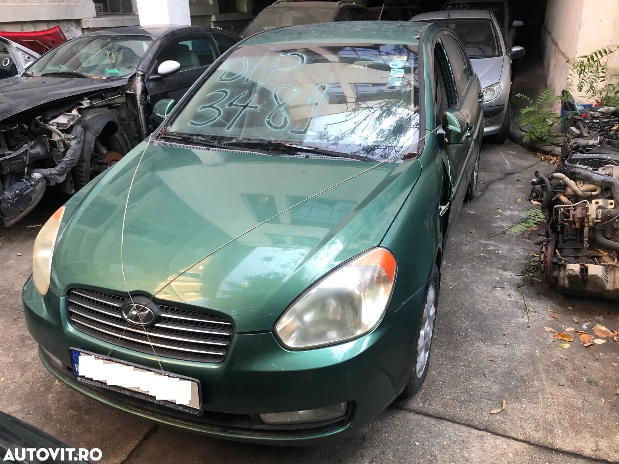Maner stanga fata.stanga spate Hyundai Accent 3 2007 - 1