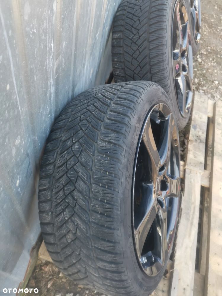 ALUFELGI KOŁA ALUMINIOWE R18 5X114,3 ET50 OPONY ZIMOWE FULDA 225/40 - 12