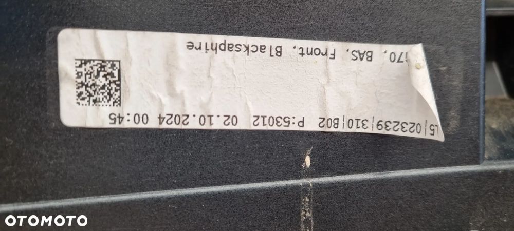 BMW 7 i7 G70 2022- zderzak przód oryginał MB242 - 19