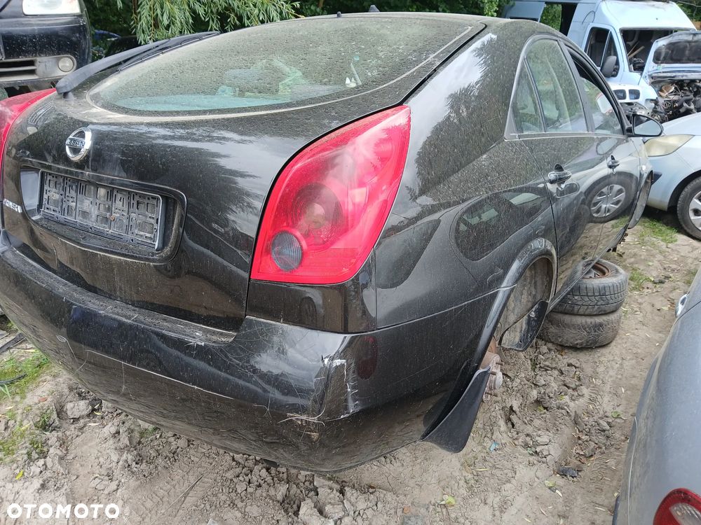 nissan primera P12 Z11 HB maska pokrywa silnika klapa bagażnika zderzak lampa reflektor pas przedni - 5