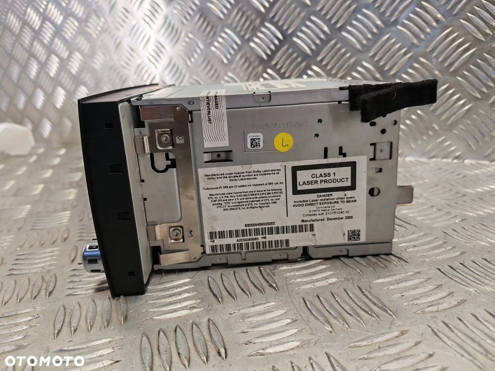 VW TOUAREG 7L 06-09R RADIO CD NAWIGACJA ORYGINAL 7L6035680B 7L6035680 B BRAK KODU - 6