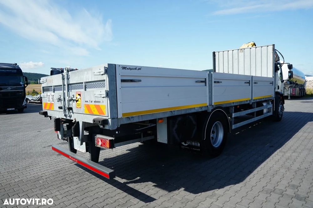 DAF LF 250 / 4X2 / LIVRARE - 7.3 + HDS HYVA HB 150X -E3 / RADIOCOMANDĂ / ROTATOARE / MAX. CAPACITATE DE RIDICARE: 5200 KG / EURO 6 - 10