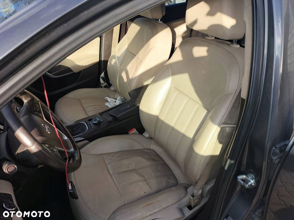 FOTELE KOMPLET LEWY PRAWY KANAPA TYŁ + BOCZKI OPEL INSIGNIA A - 1
