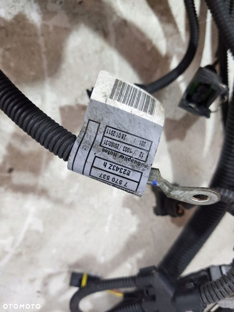 wiązka instalacja silnika 7570549 bmw e90 e91 lci eur 2.0b n43b20ay - 12