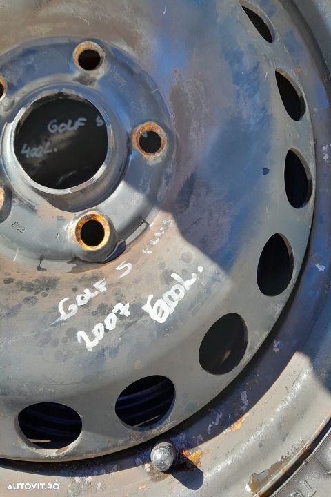 Jante tabla cu anvelope 15 - set 195/65 R15 Volkswagen VW Golf 5 [200 - 4