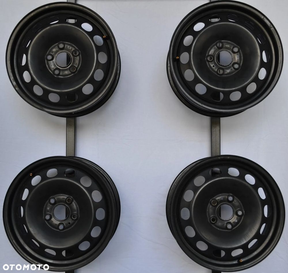 FELGI STALOWE OEM VW SKODA SEAT AUDI 5x112 6J16 ET 43 x4szt F-772 - 2