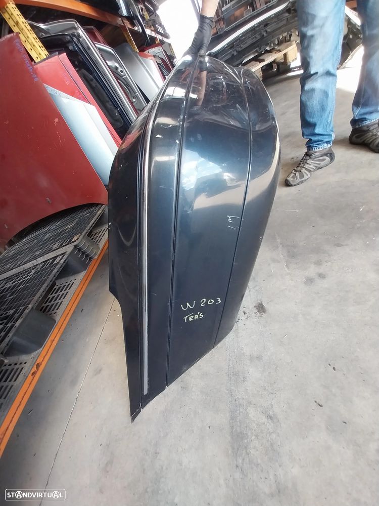 Para-choques tras Mercedes-Benz W203 com reforço 2003 - 2