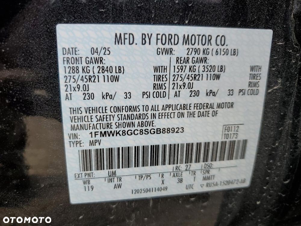 Ford Explorer EcoBoost Plug-in Hybrid PLATINUM - 13