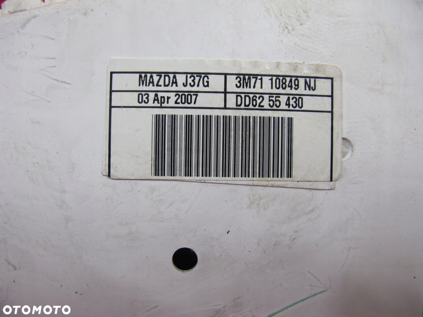 MAZDA 2 DY 1.4 CD LICZNIK ZEGARY 3M7110849NJ EU - 3