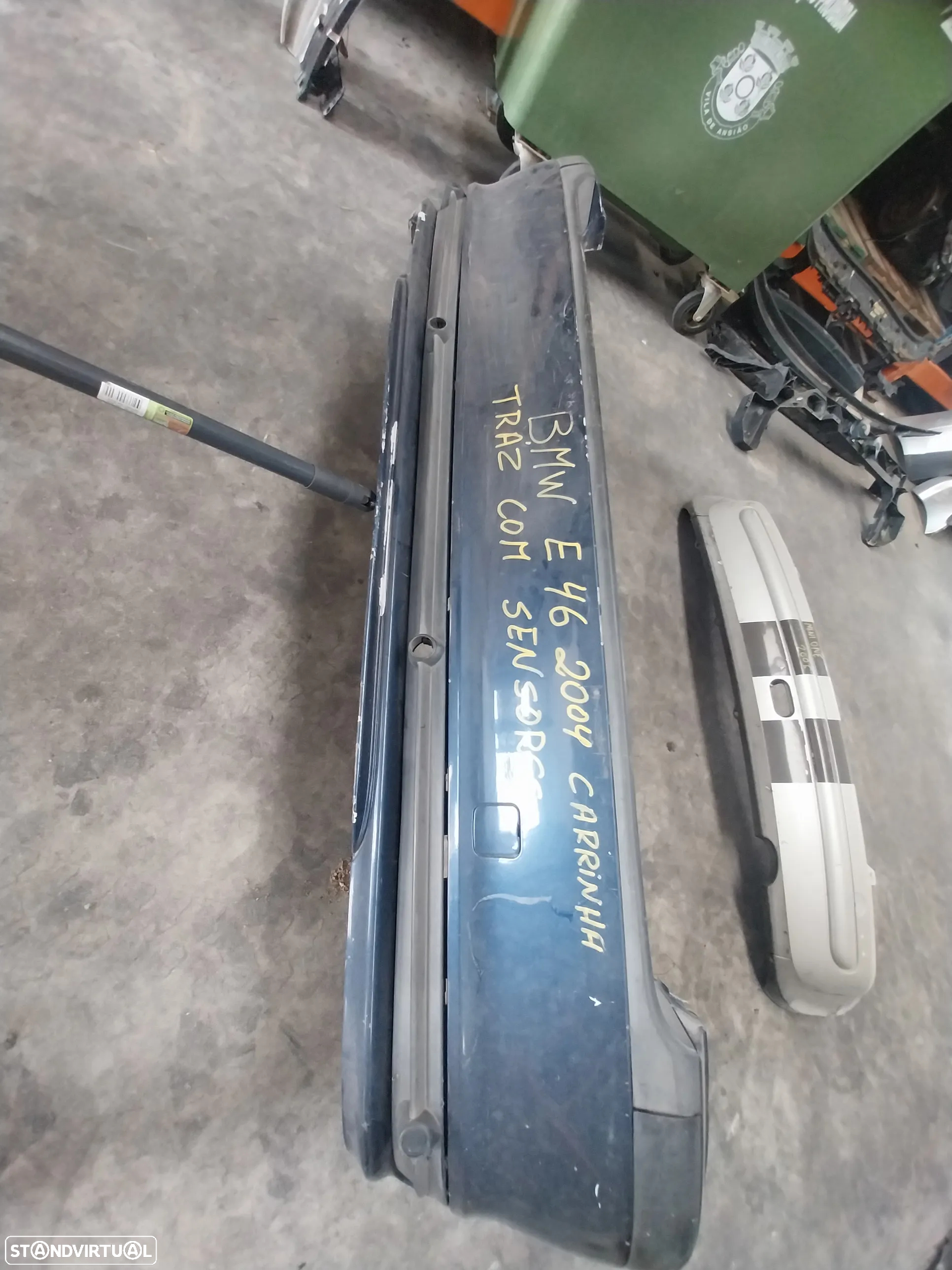 Para-choques tras BMW E46 carrinha com sensores ano 2003 - 6
