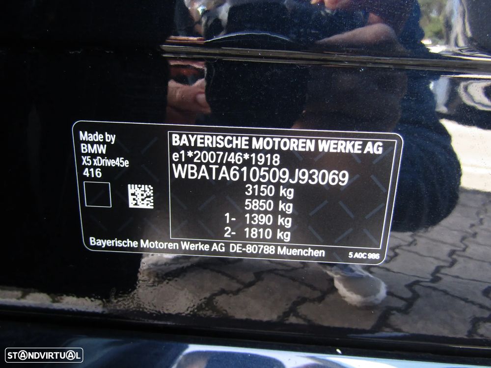 BMW X5 45 e xDrive Pack M - 26