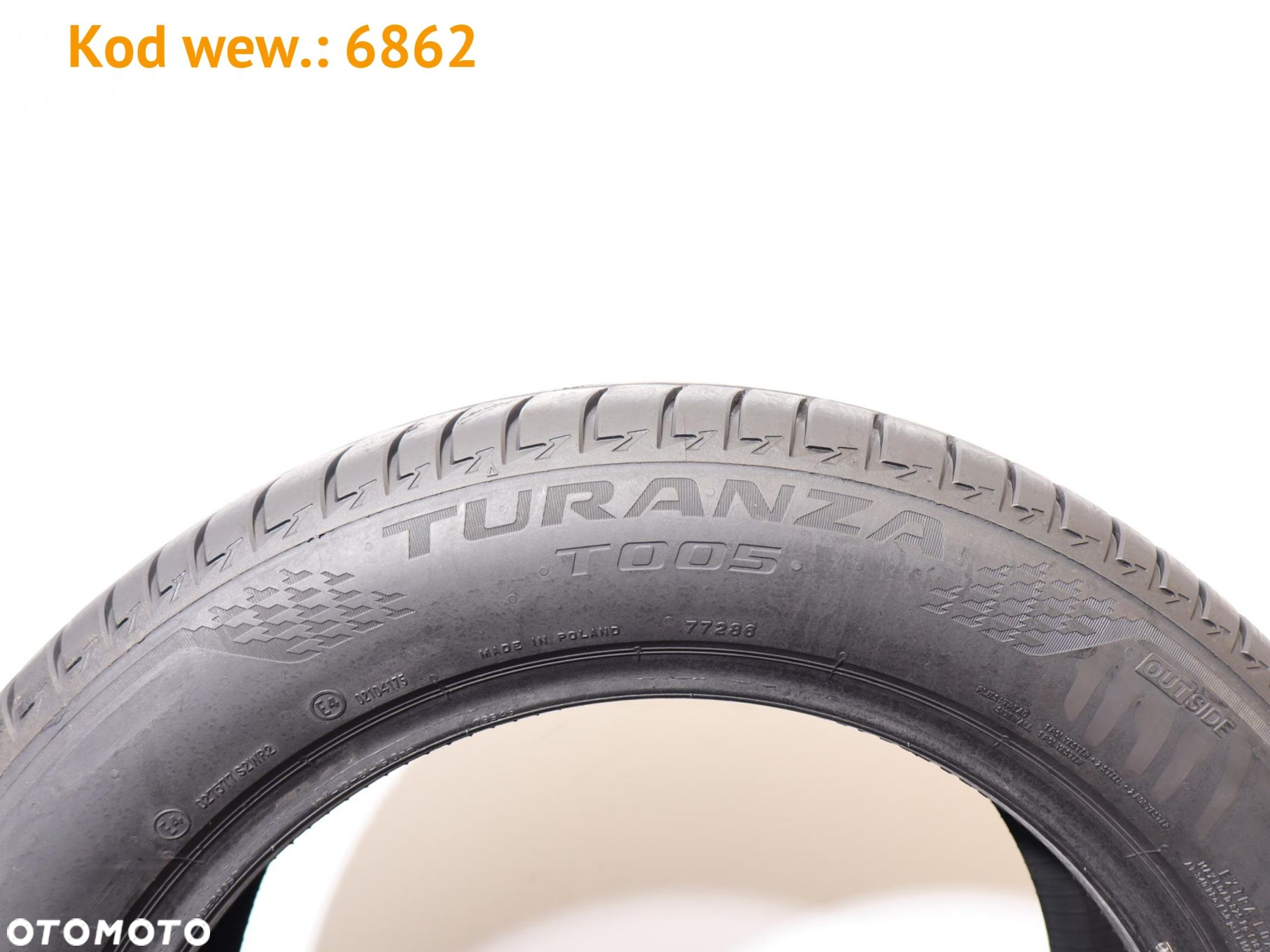Bridgestone Turanza T005 - 225/55 R17 - 6