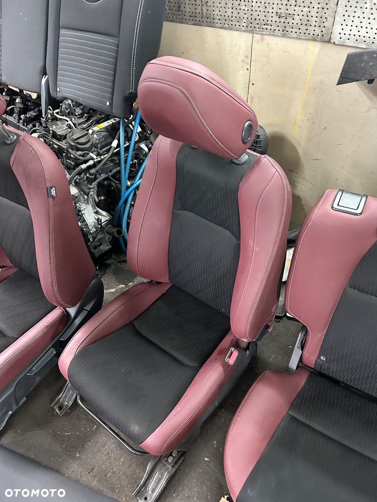 Honda HR-V II lift fotele środek wnętrze półskóra boczki dekory podłokietnik - 13