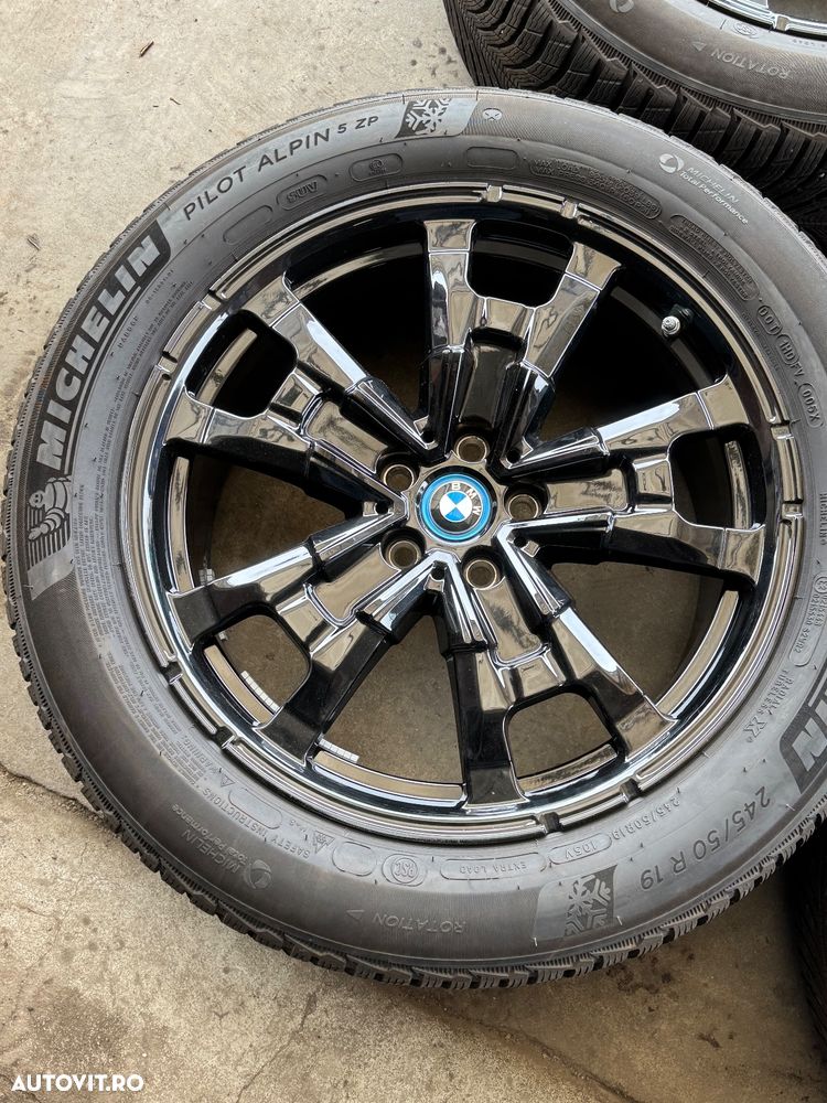 Vând jante originale BMW X3-X4 G01-G02 pe 19” cu anvelope de iarnă ca noi - 5