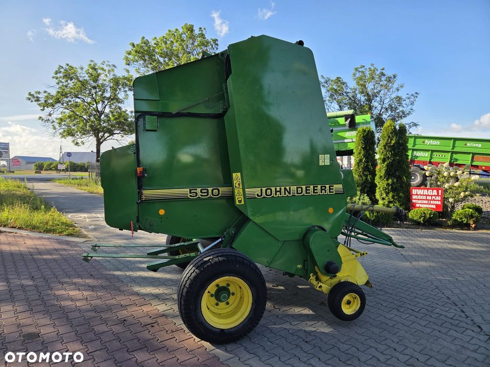 John Deere 590 Pasowa Zadbana Jak nowa Rotor Siatka/Sznurek Noże Oryginał - 6