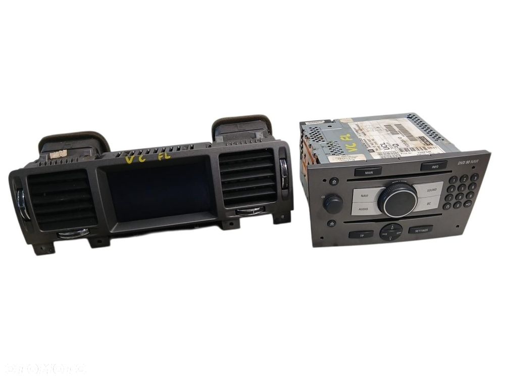 RADIO CD NAWIGACJA WYŚWIETLACZ OPEL VECTRA C LIFT RADIO CD NAWIGACJA - 2