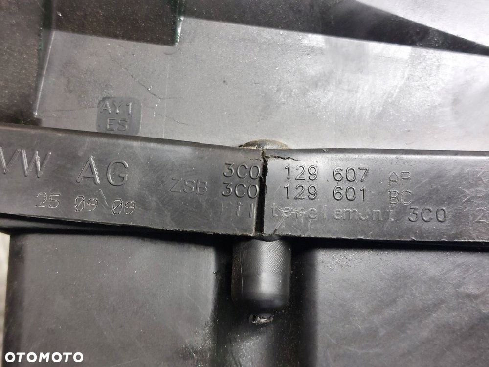 OBUDOWA FILTRA POWIETRZA PRZEPŁYWOMIERZ SUPERB II 2.0 TDI 3C0129607AP - 4