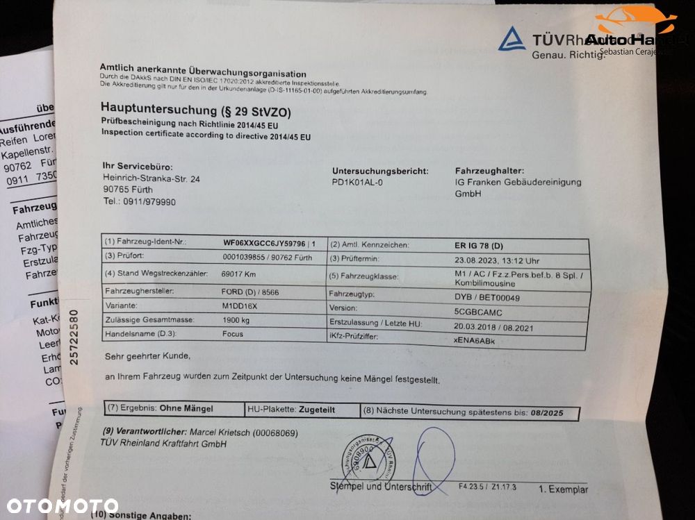 Ford Focus 1.0 EcoBoost STart-Stopp-System TITANIUM - 9