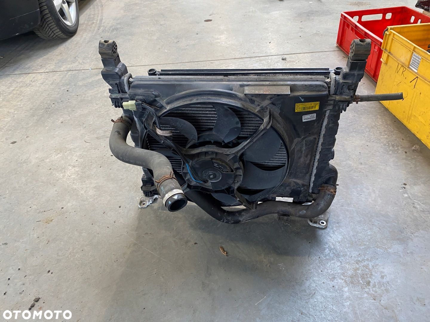 CHEVROLET SPARK III 1.2 CHŁODNICY WODY WENTYLATOR 95978940 - 1