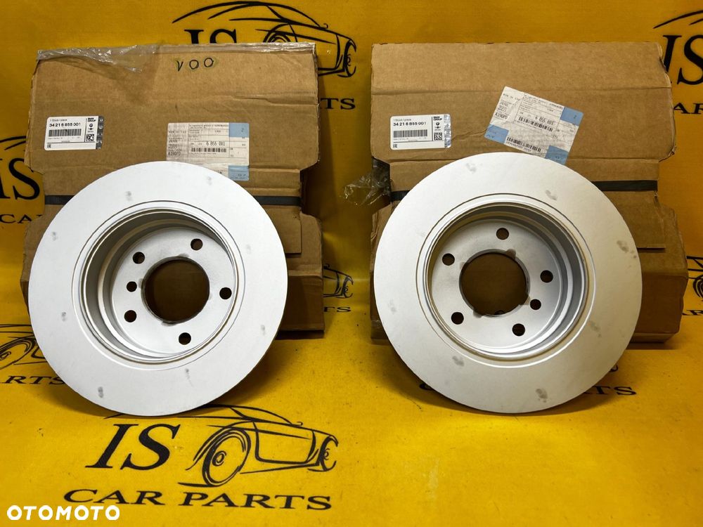 TARCZE HAMULCOWE TYŁ BMW E87 E81 116i 116d NOWE OEM - 3