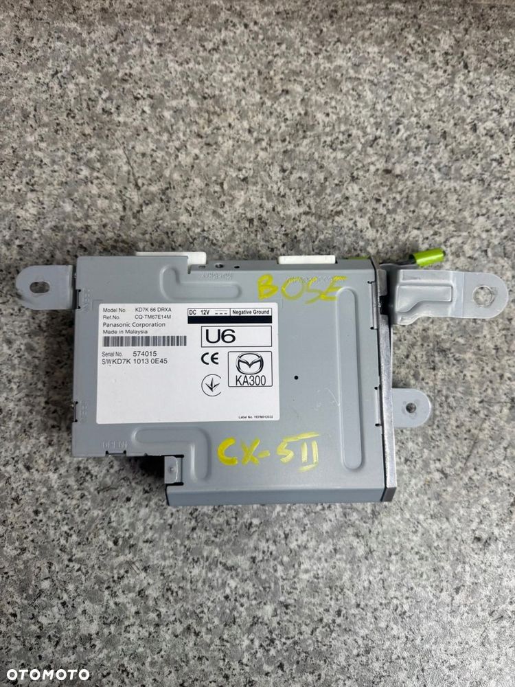 wzmacniacz radia mazda cx-5 ii cx5 2017-2021 kd7k 66 drxa bose - 7