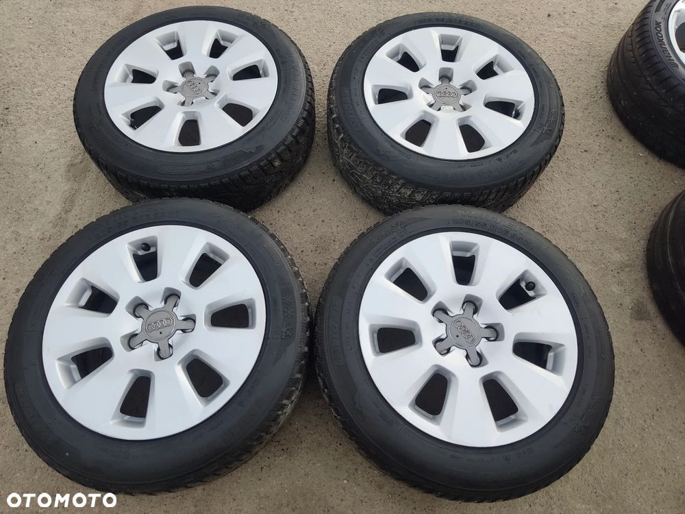 5x112 Alufelgi Felgi Aluminiowe Oryginalne 16 Koła Zimowe Zima AUDI A3 8V 8P A4 B5 B6 B7 B8 B9 A6 C5 C6 C7 4G0 Q2 Q3 VW SEAT SKODA Legnica ALU-RAD Mercedes 6mm 205/55 - 1